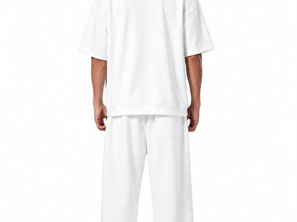 Crew Neck Oversized Fit Pocket Suit