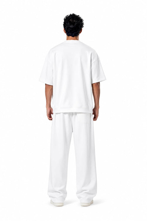 Crew Neck Oversized Fit Pocket Suit