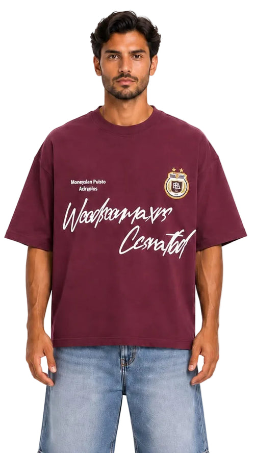 Signature Crest Oversized Tee