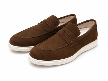 Havan Suede Penny Loafers