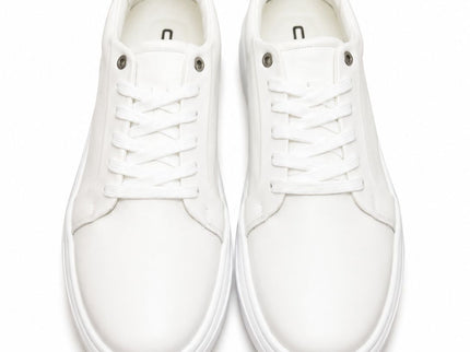 Bubbly Leather Sneakers – Black