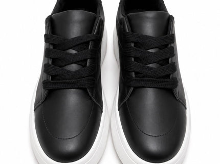 Chunky Platform Sneakers – Black & White