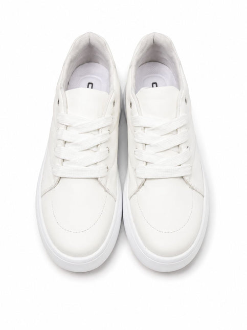 Chunky Platform Sneakers – Black & White