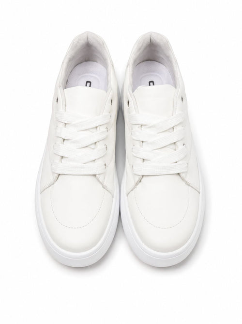 Chunky Platform Sneakers – Black & White