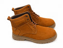Leather boot in brown