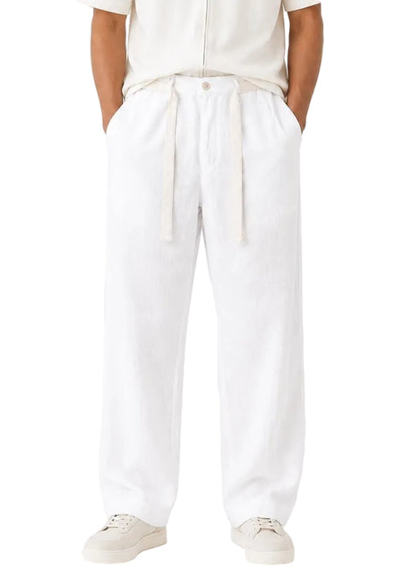 Relaxed Linen Blend Pants