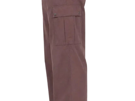 Utility Wide Leg Cargo Trousers – Olive Green
