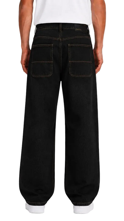 Relaxed Wide Leg Jeans