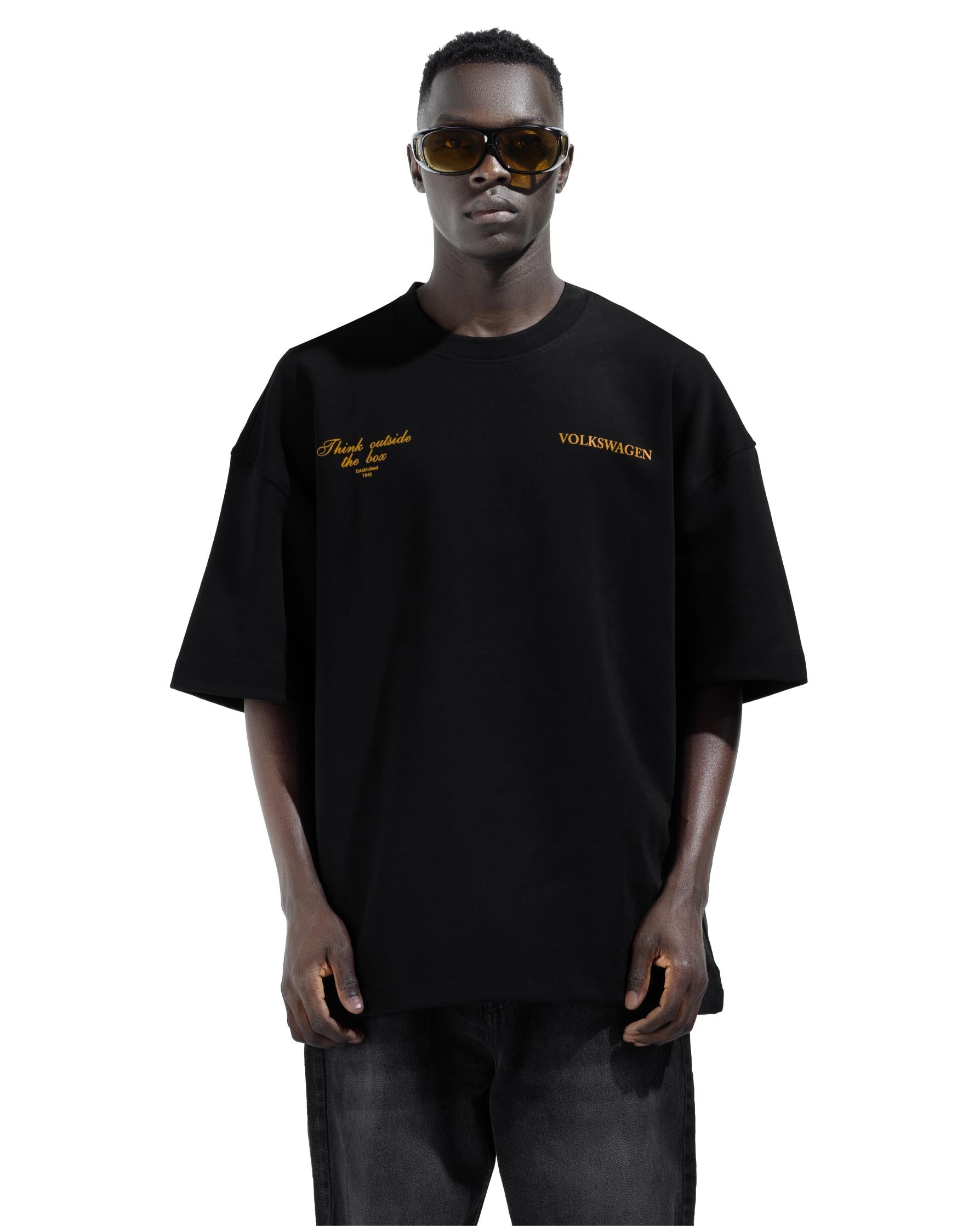 Back Printed Box Fit T-shirt