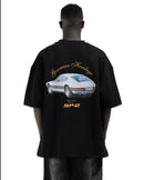 T-Shirt White Car Catch