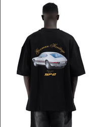 T-Shirt White Car Catch
