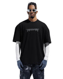 Printed T-Shirt Catch Over Sized