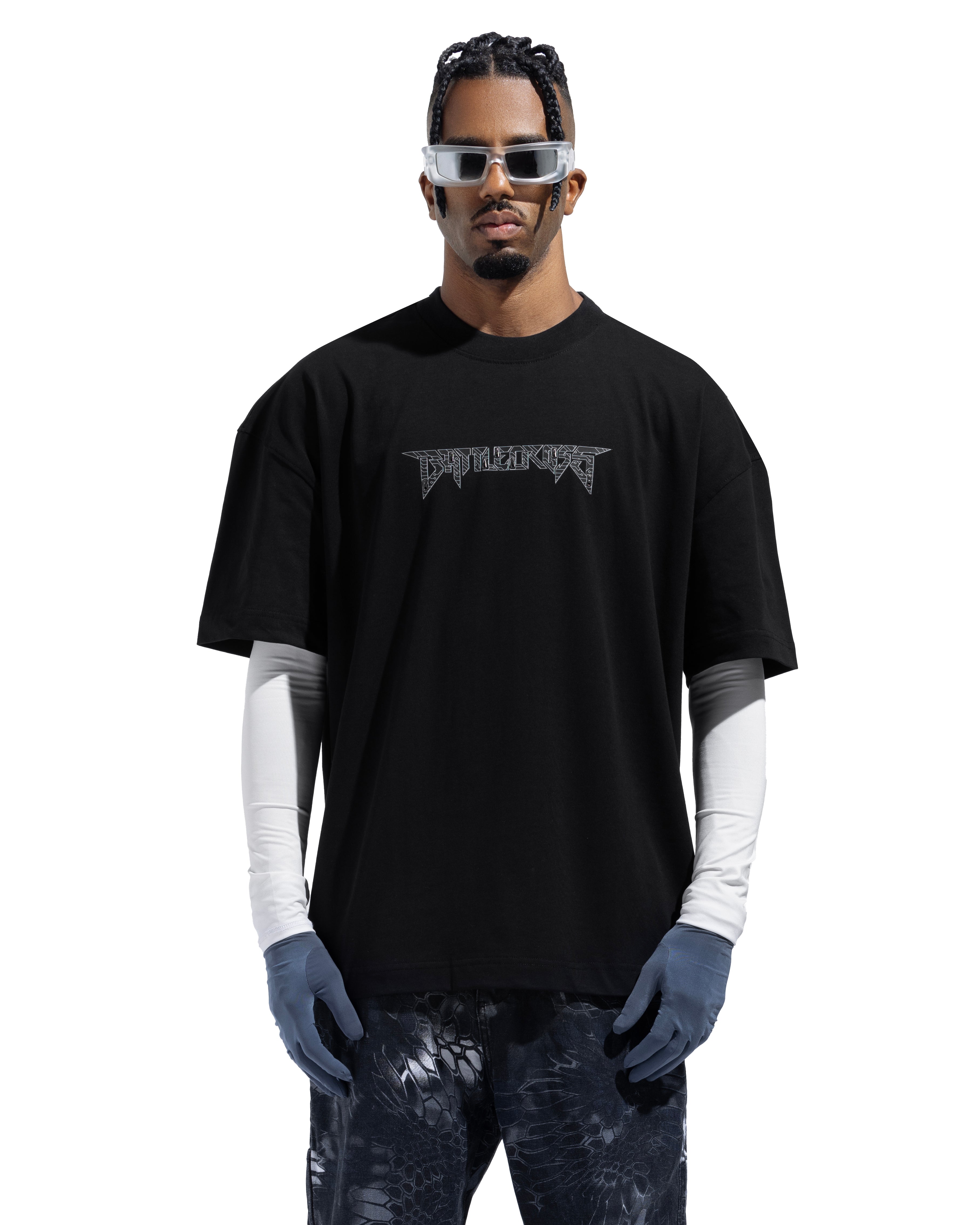 Printed T-Shirt Catch Over Sized