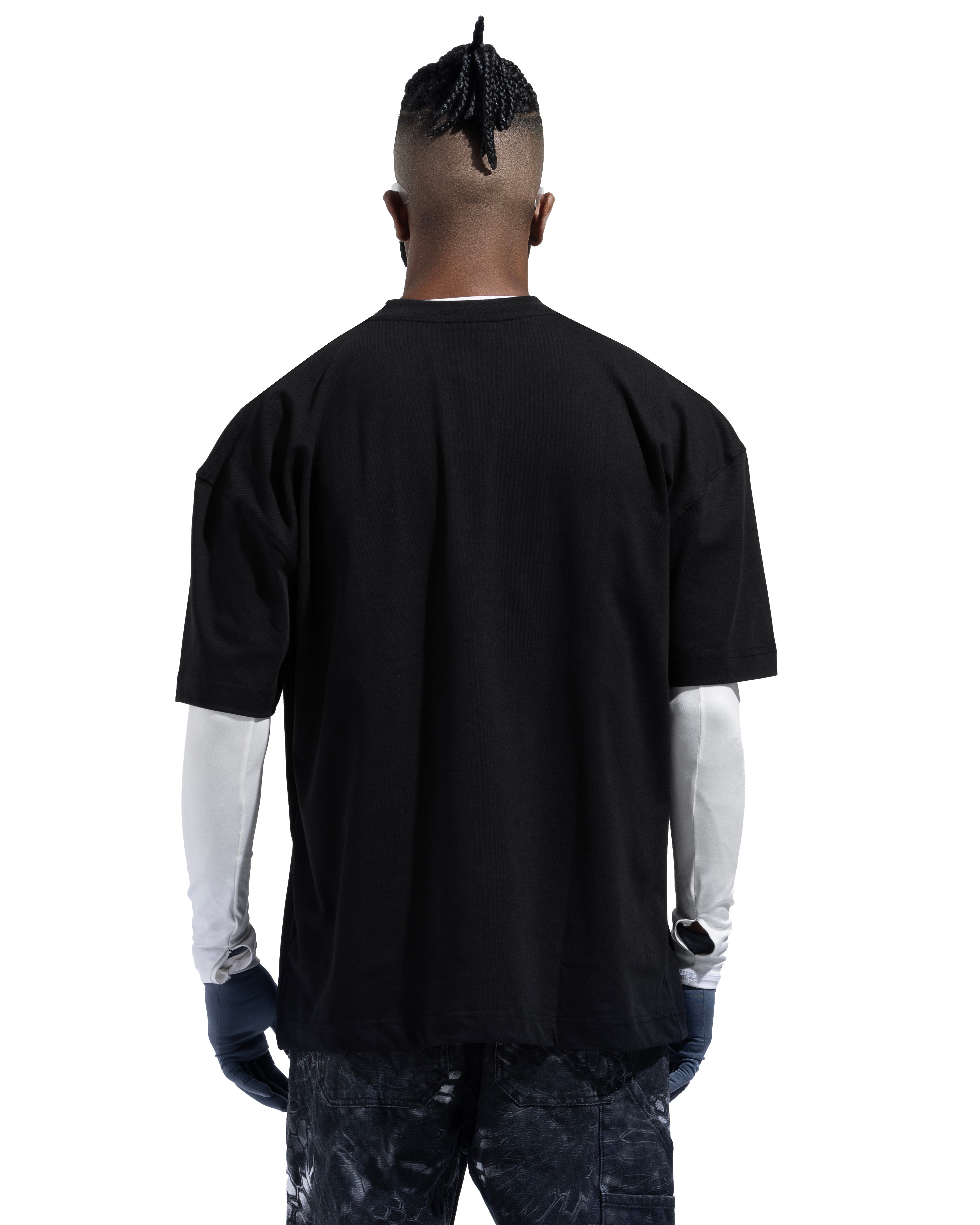 Printed T-Shirt Catch Over Sized