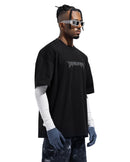 Printed T-Shirt Catch Over Sized
