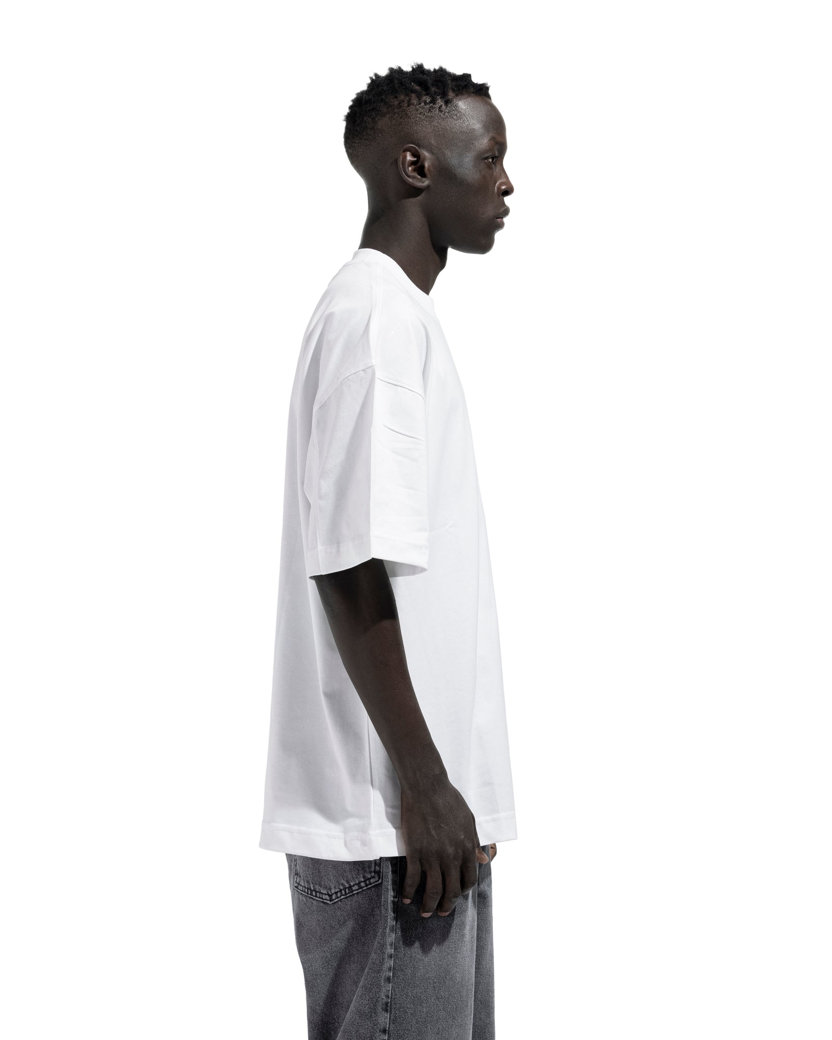 Printed Catch T-Shirt White