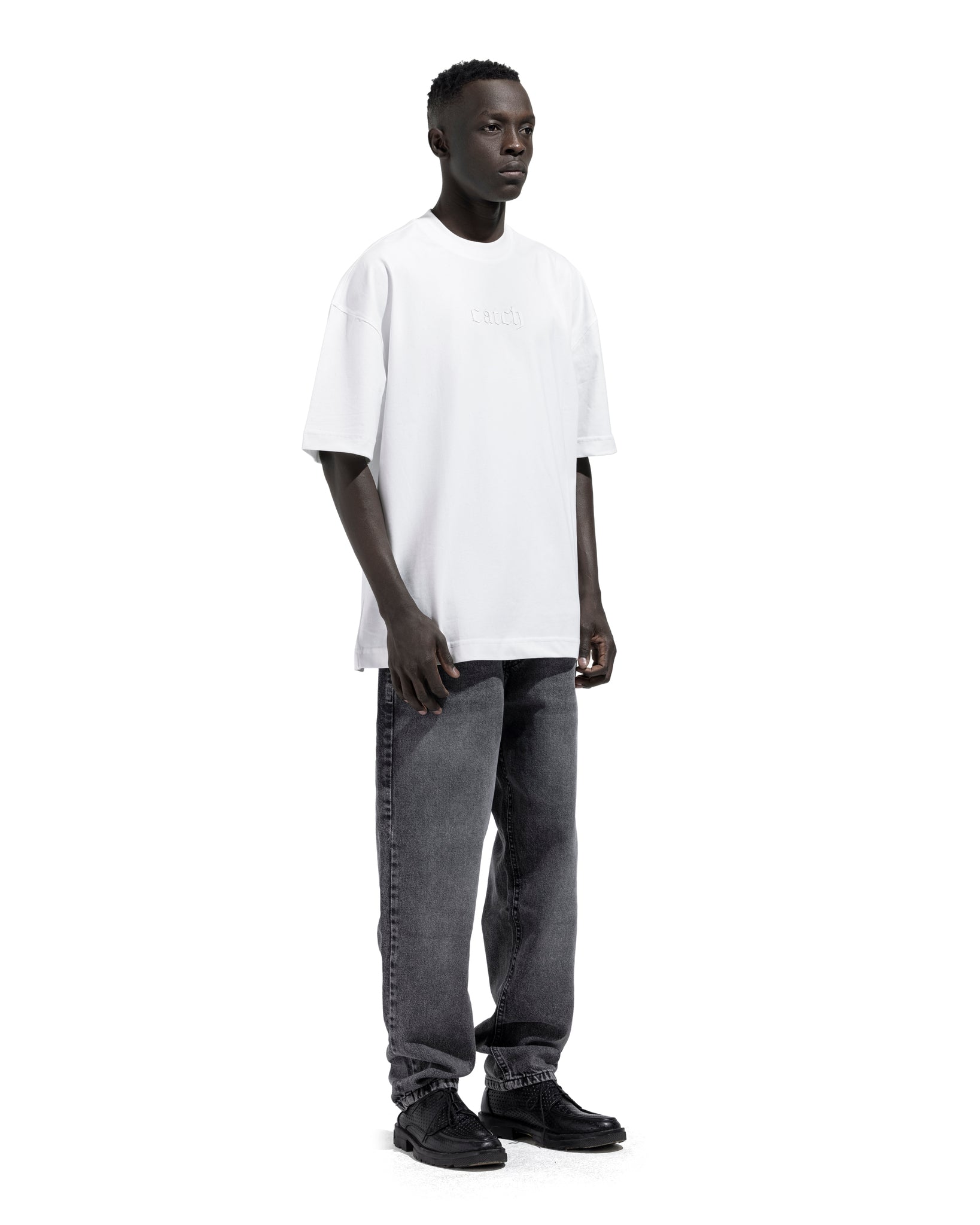 Printed Catch T-Shirt White