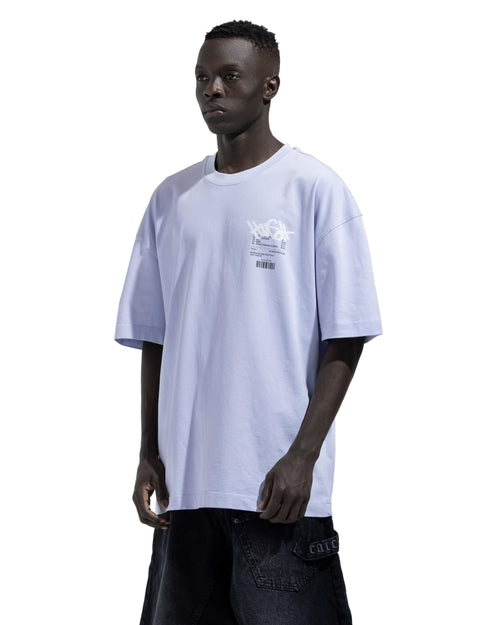 Box Fit Front and Back Printed T-Shirt