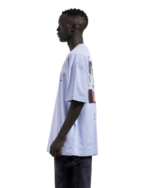 Box Fit Front and Back Printed T-Shirt