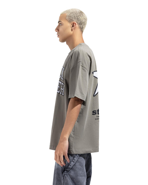 Box Fit Track Star Printed T-Shirt