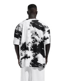 T-tshirt Tie Die In Black