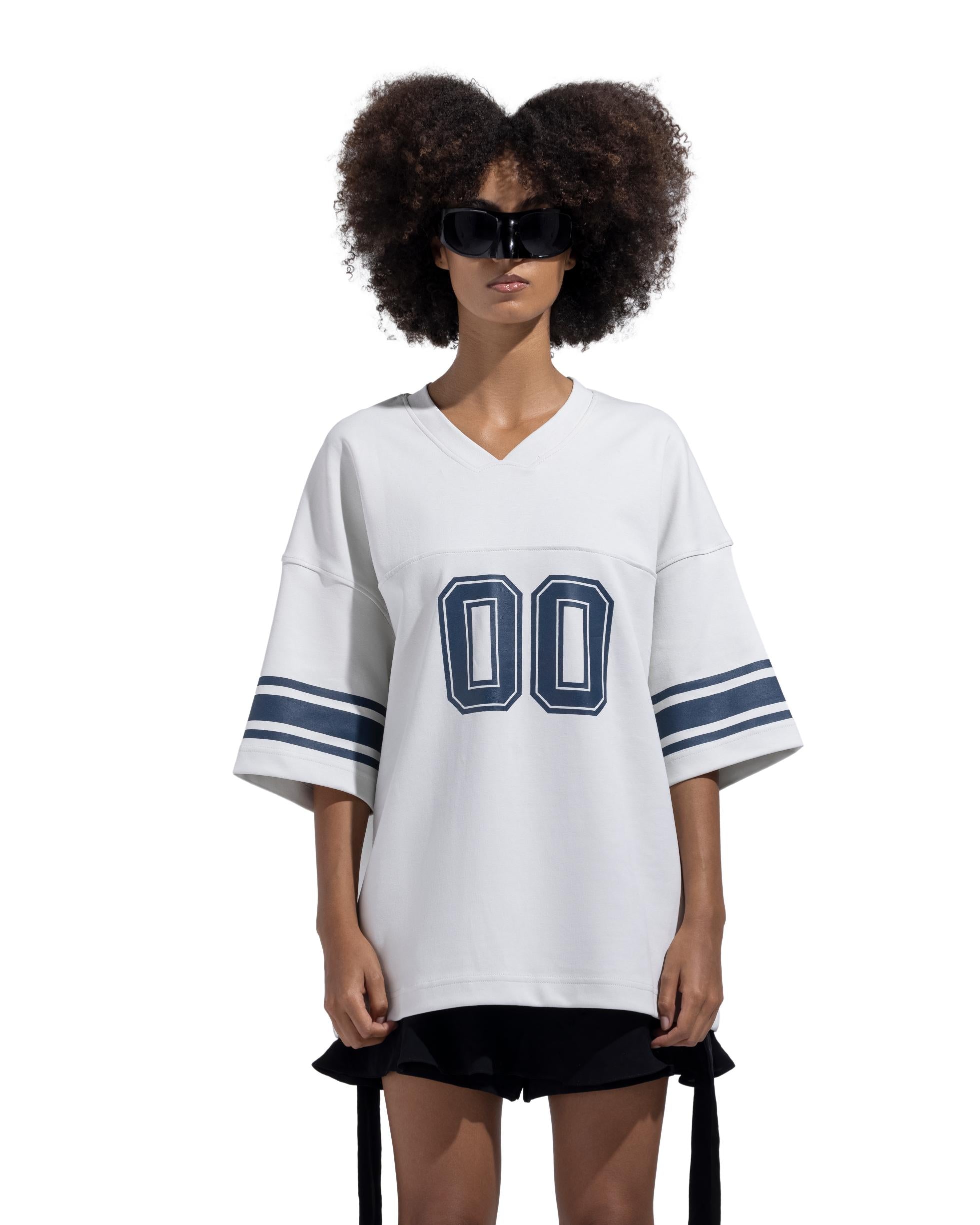 Box Fit V Neck T-Shirt
