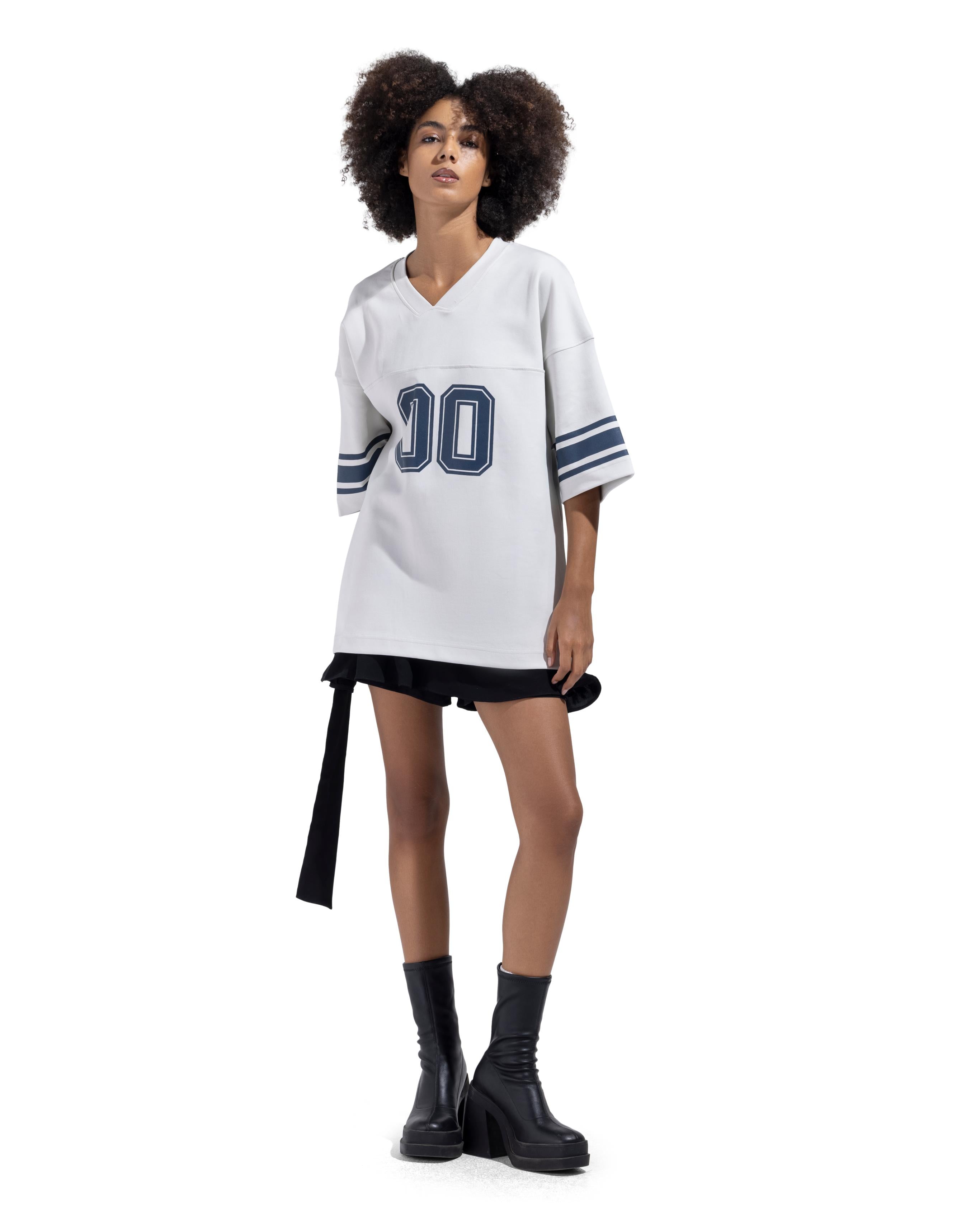 Box Fit V Neck T-Shirt