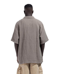 Short Sleeve Shirt In Grey