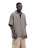 Short Sleeve Shirt In Grey
