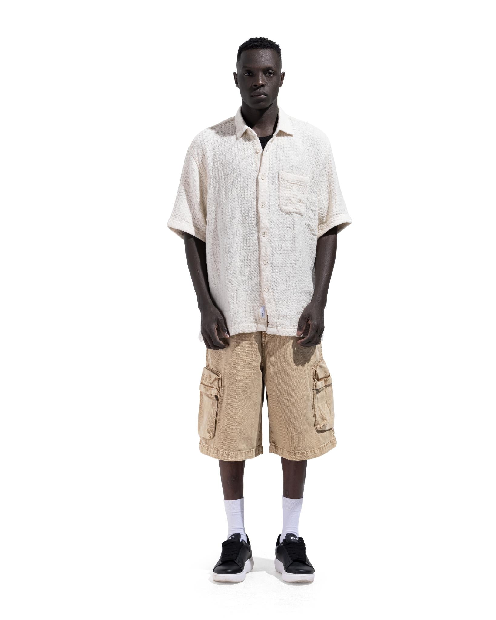 Short Sleeve Shirt In White