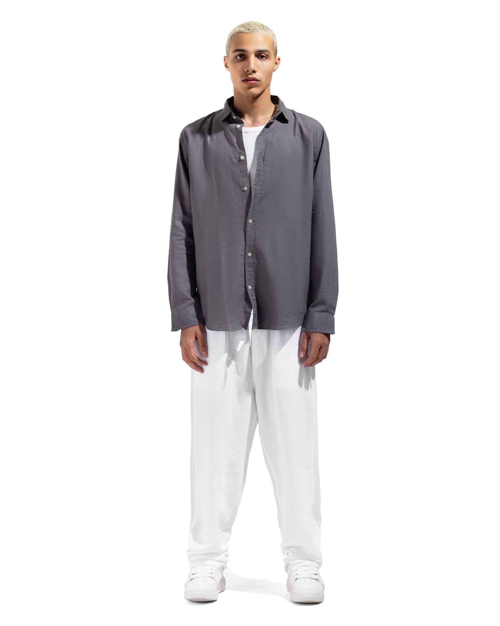 Bassic Shirt In Grey
