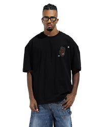 Box Fit Peace Sign T-Shirt