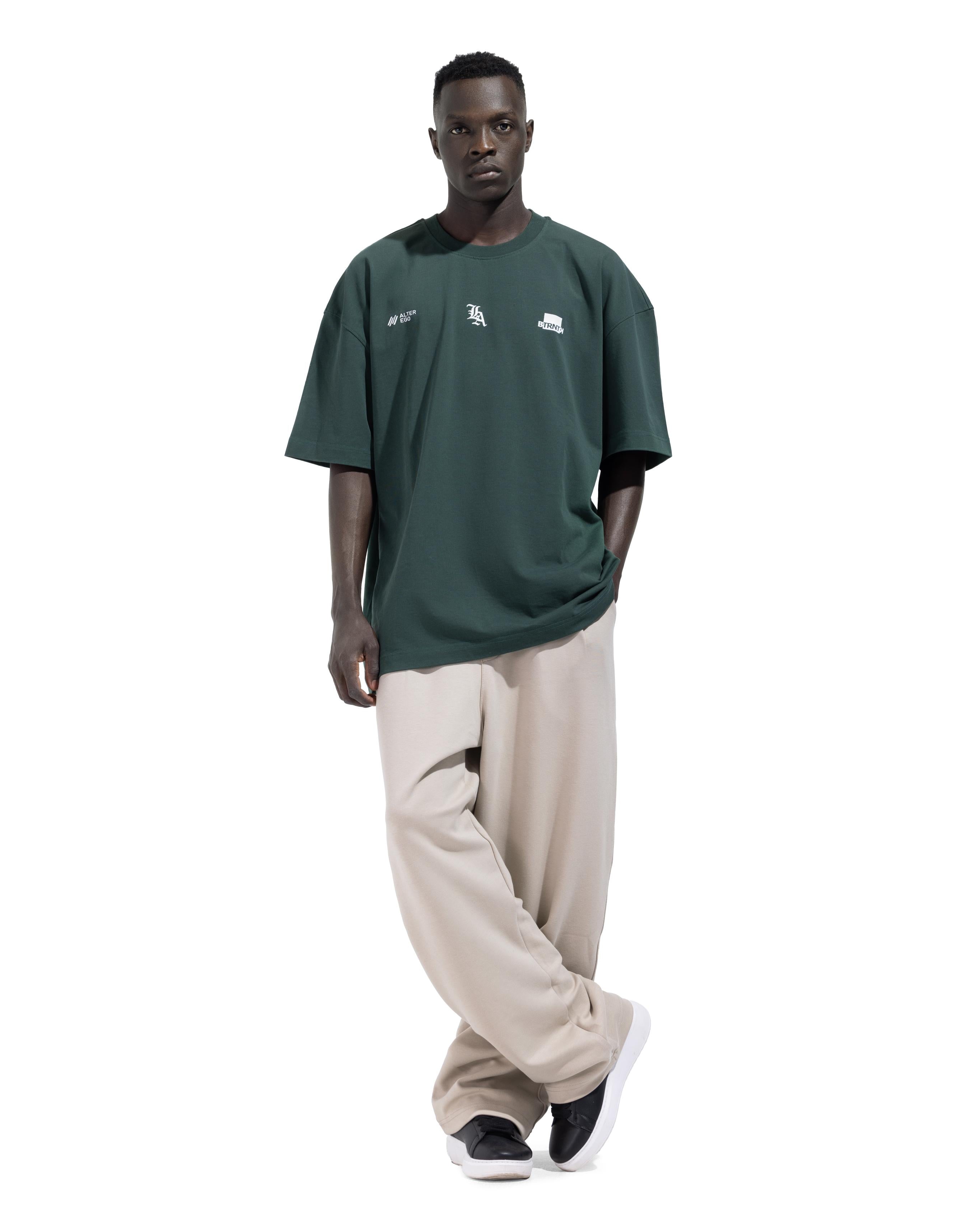 Box fit T-shirt with front print