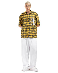 Printed Shirt In Yellow