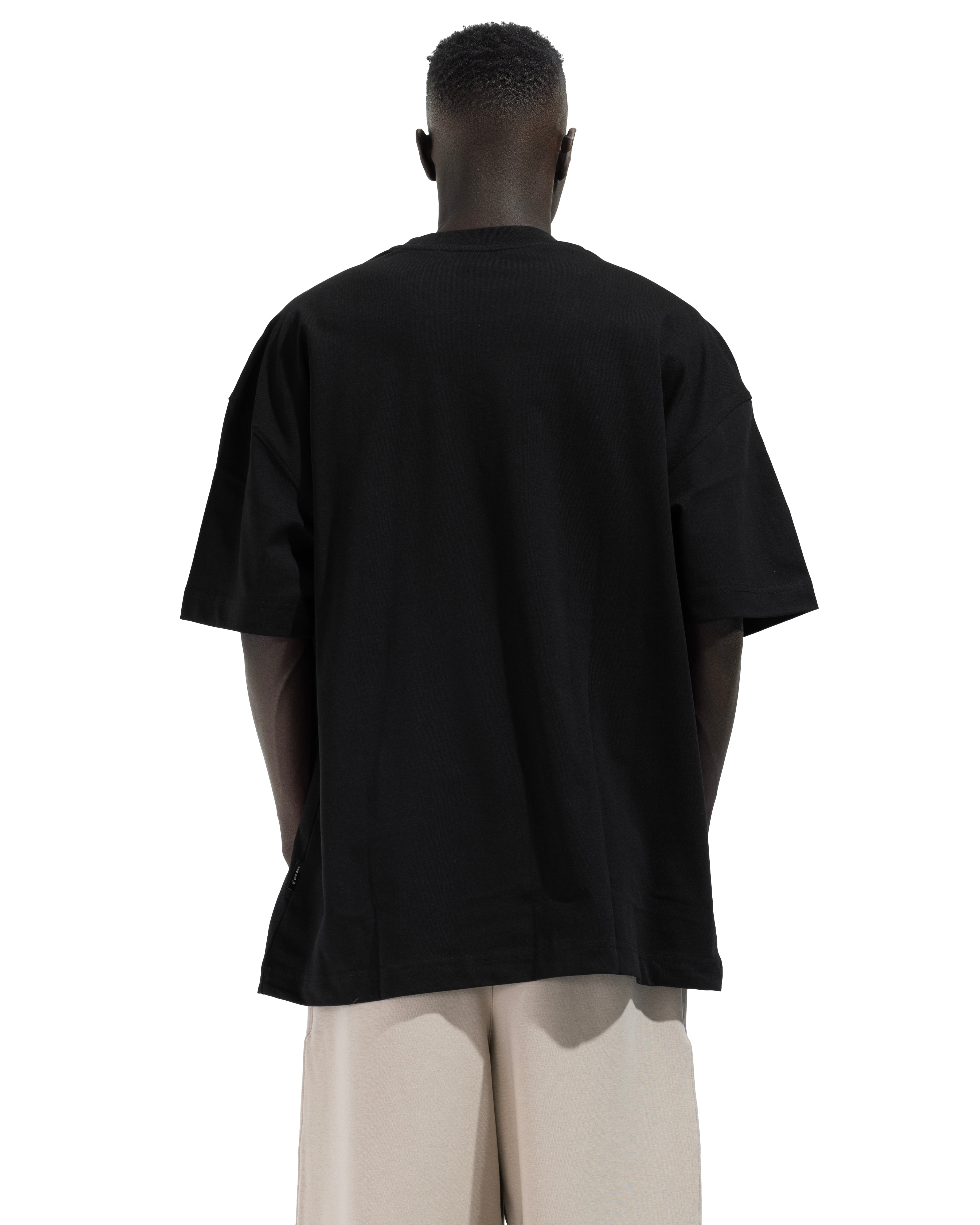 Box fit Green Print T-Shirt