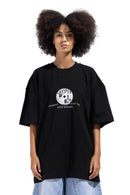 Box Fit White Graphic T-shirt