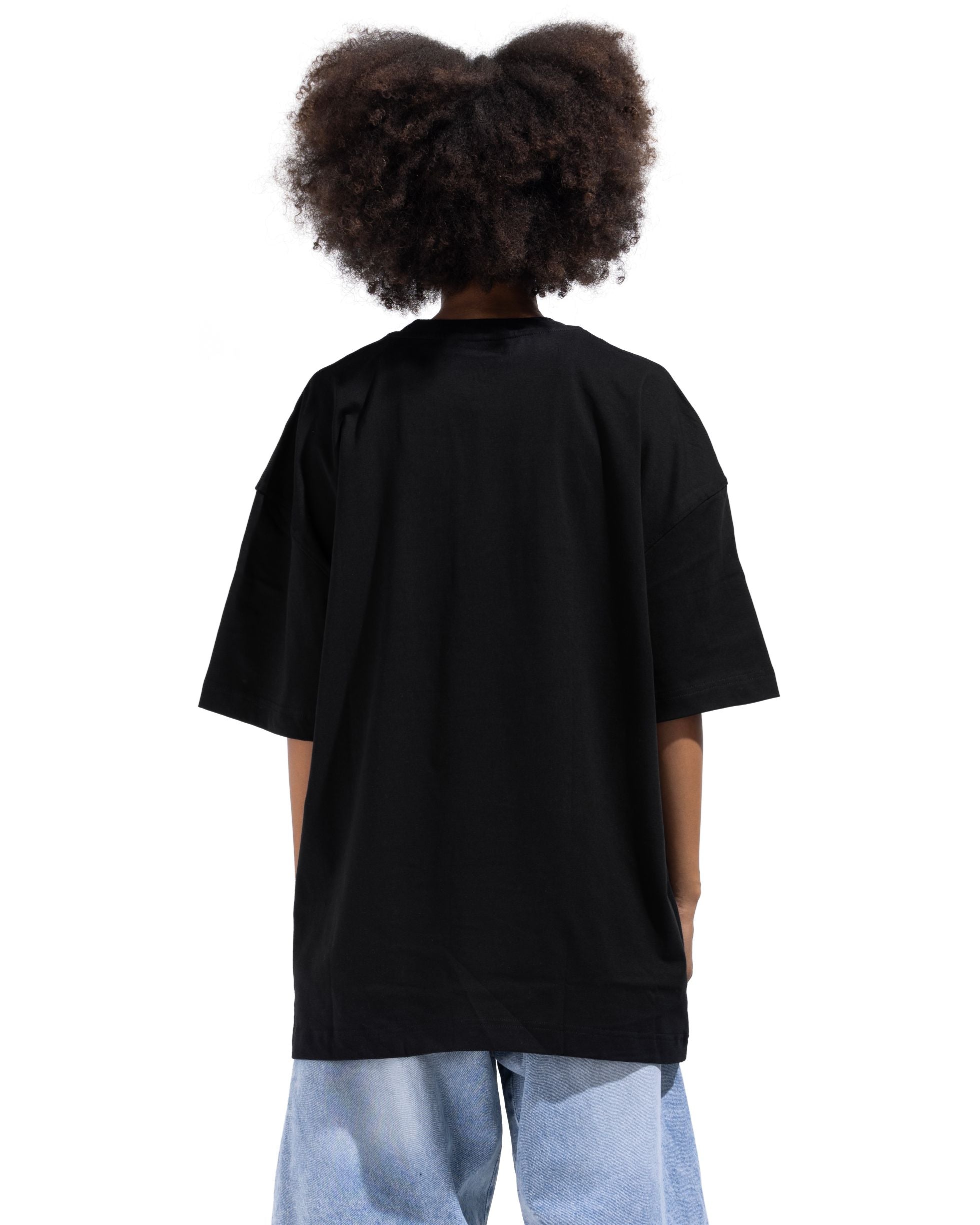 Box Fit White Graphic T-shirt