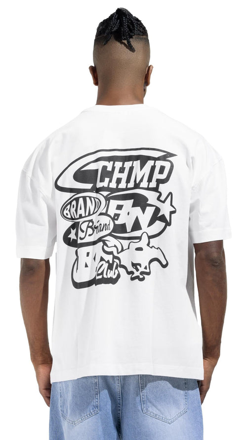 Front and Back Printed Box fit T-shirt