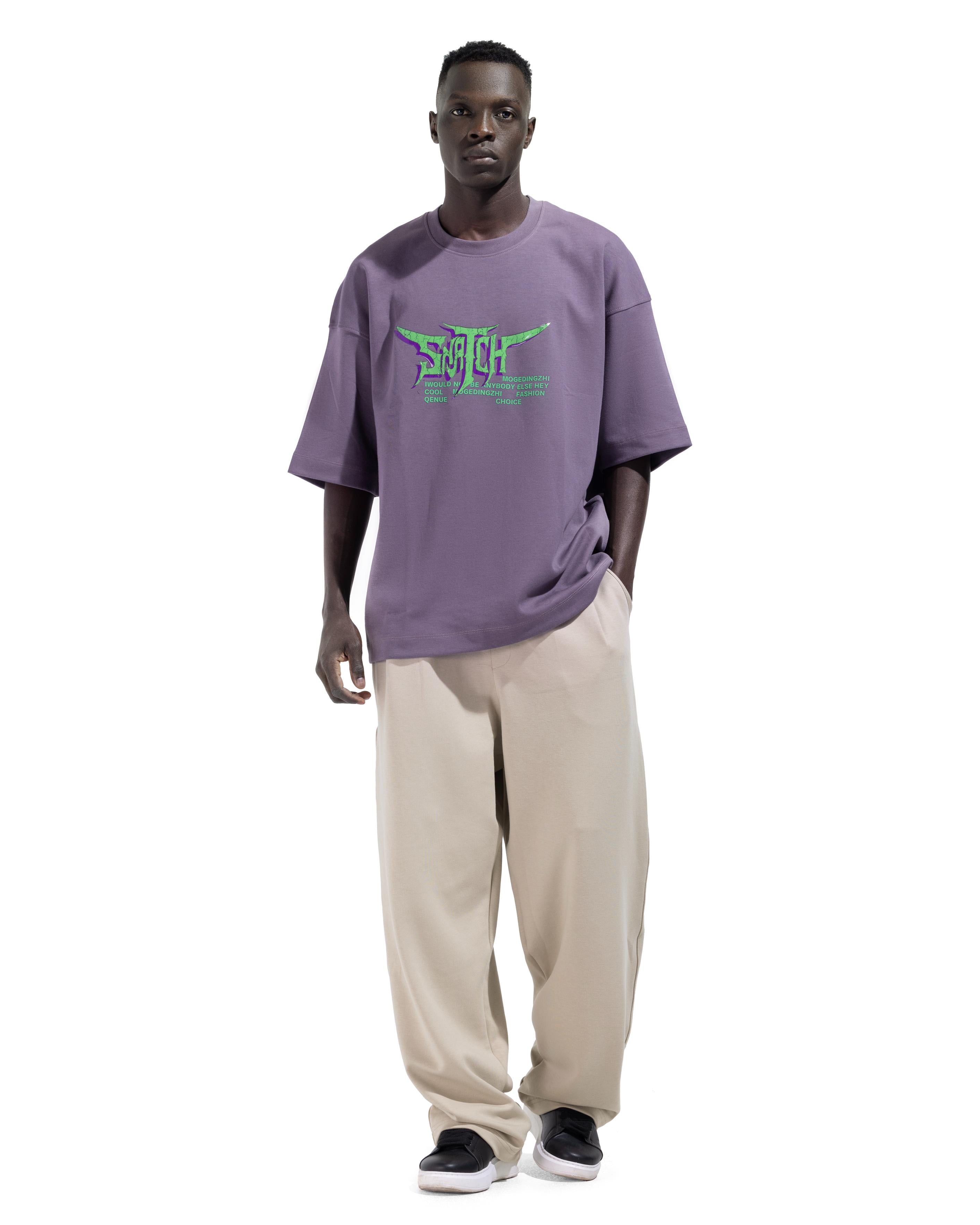 Box fit Snatch Neon Printed T-shirt