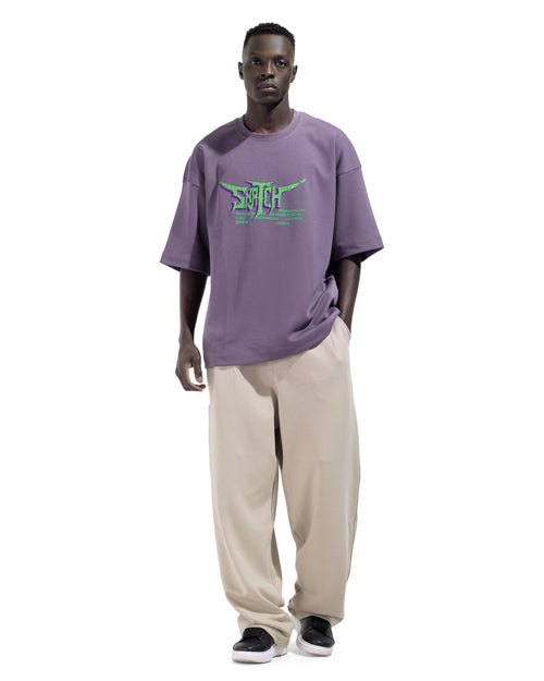 Box fit Snatch Neon Printed T-shirt
