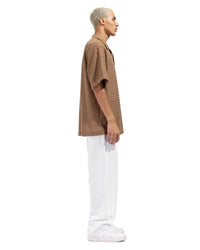 Short Sleeve Shirt In Coffee