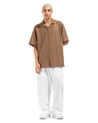 Short Sleeve Shirt In Coffee