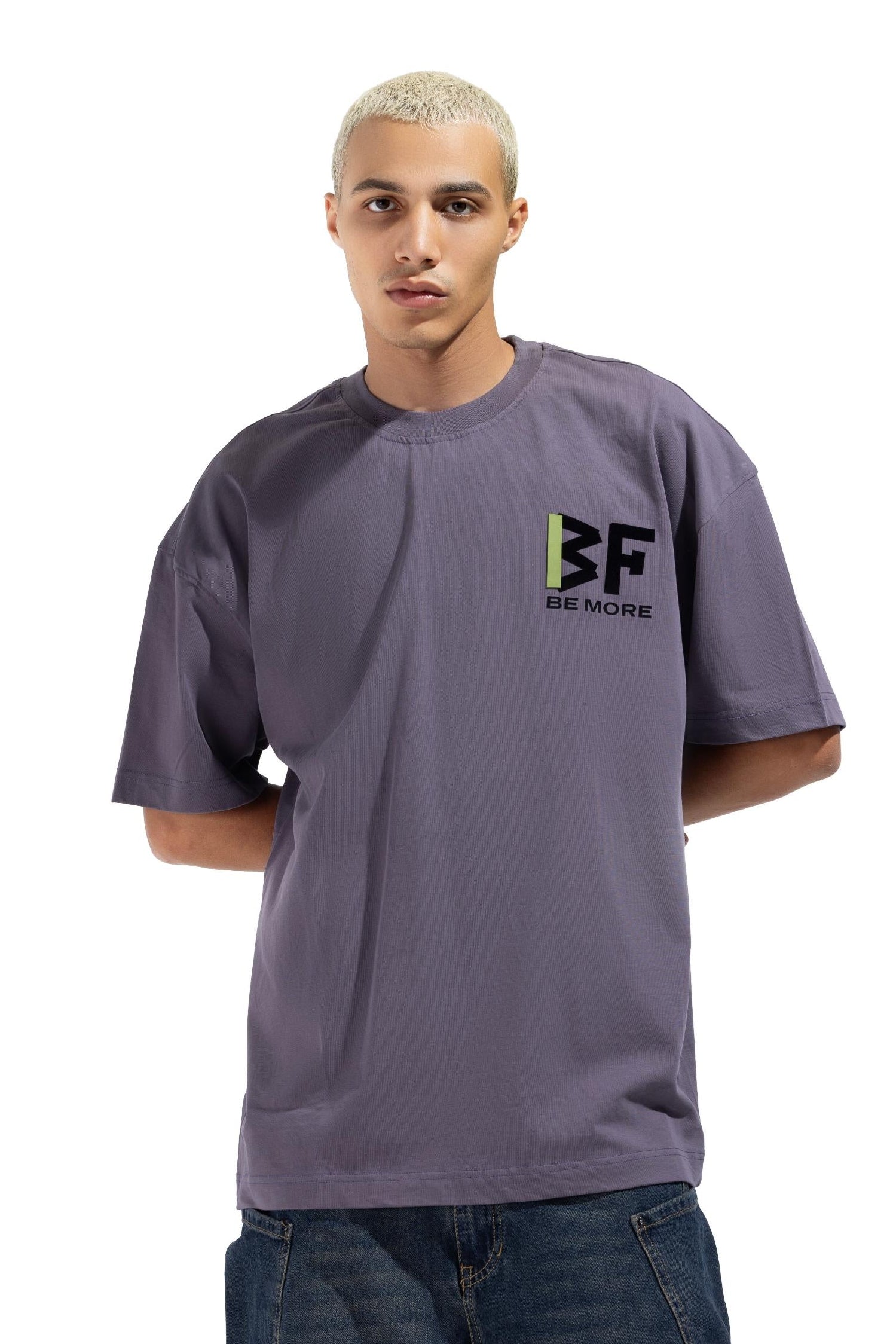 Box Fit Be Cool Printed T-Shirt