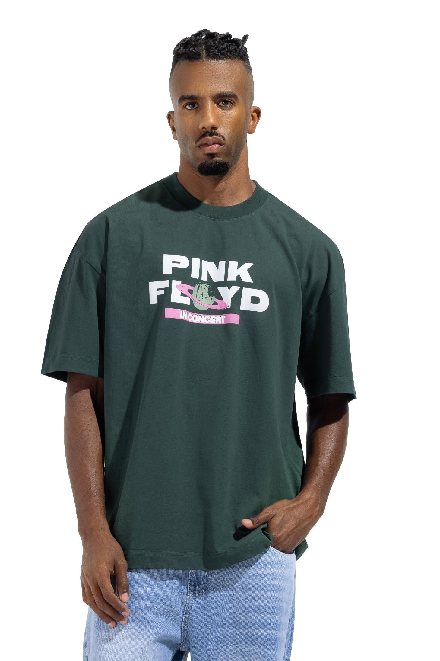 Box Fit All Over Back Printed T-Shirt