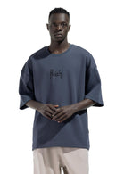 Front And Back Minimal Printed T-Shirt
