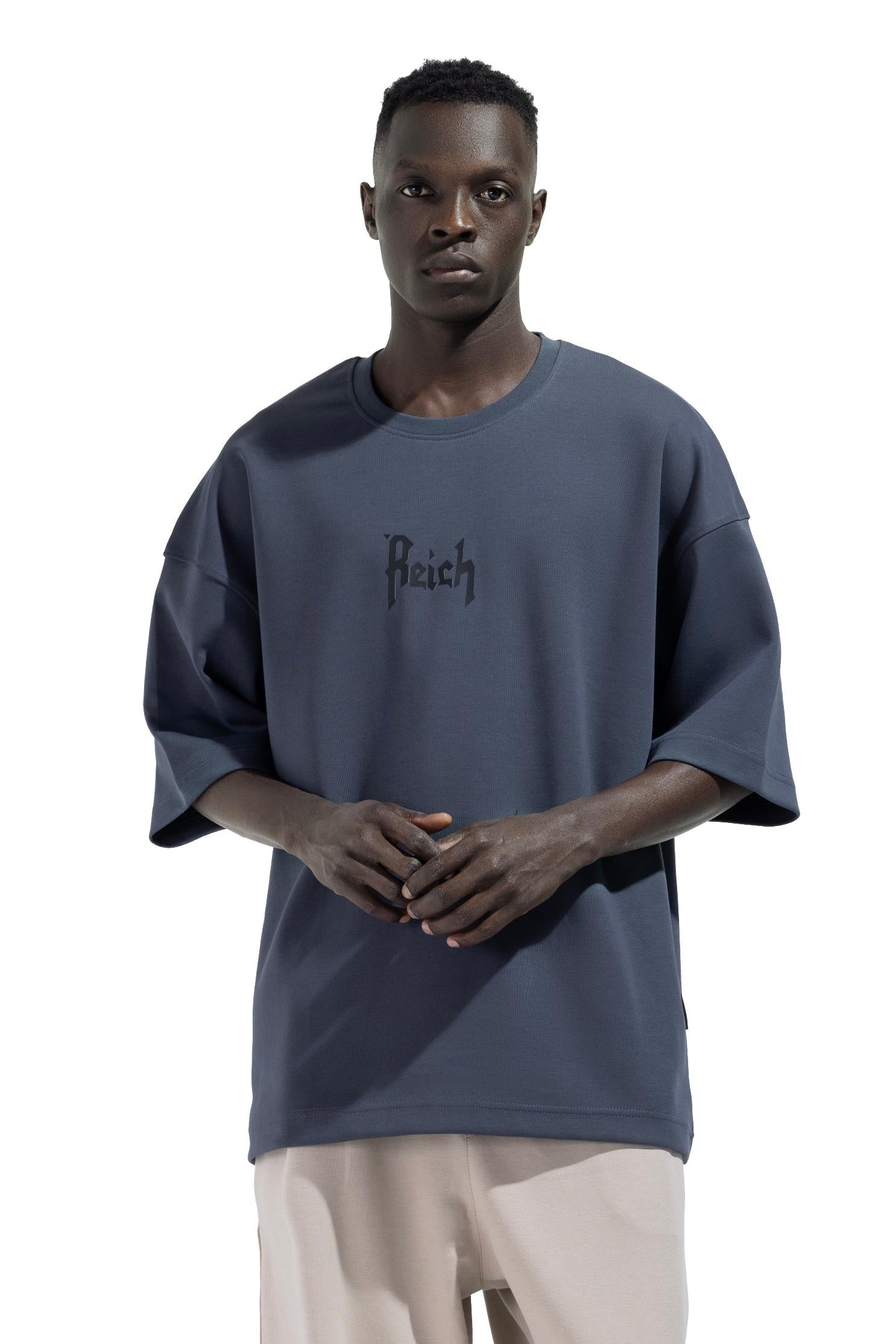 Front And Back Minimal Printed T-Shirt