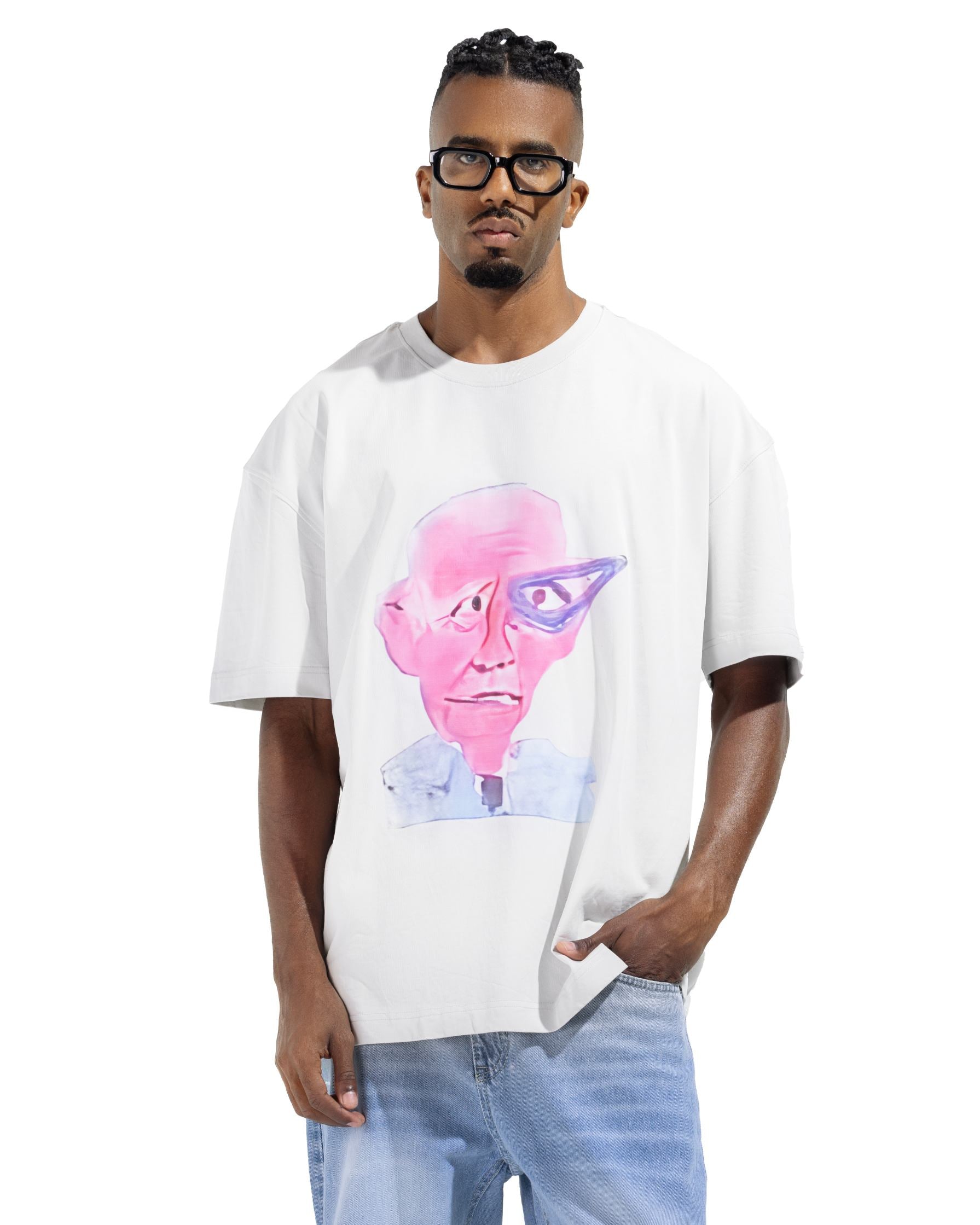 PRINTED Box fit T-SHIRT