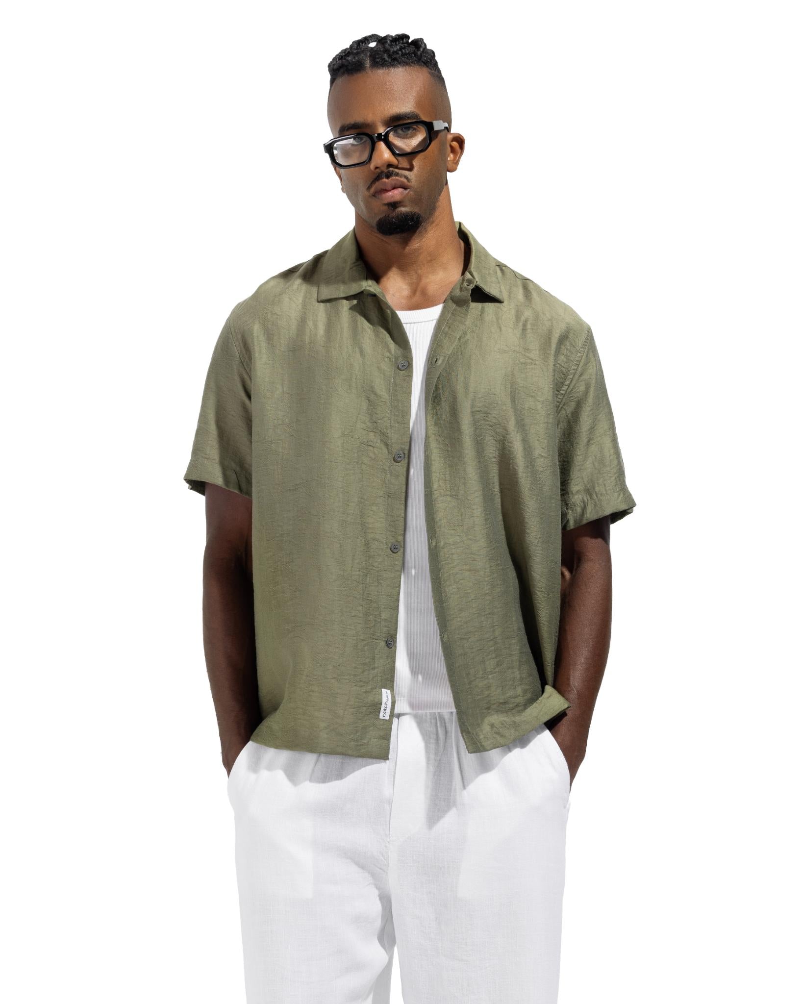 Shirt Bassic Shirt Olive