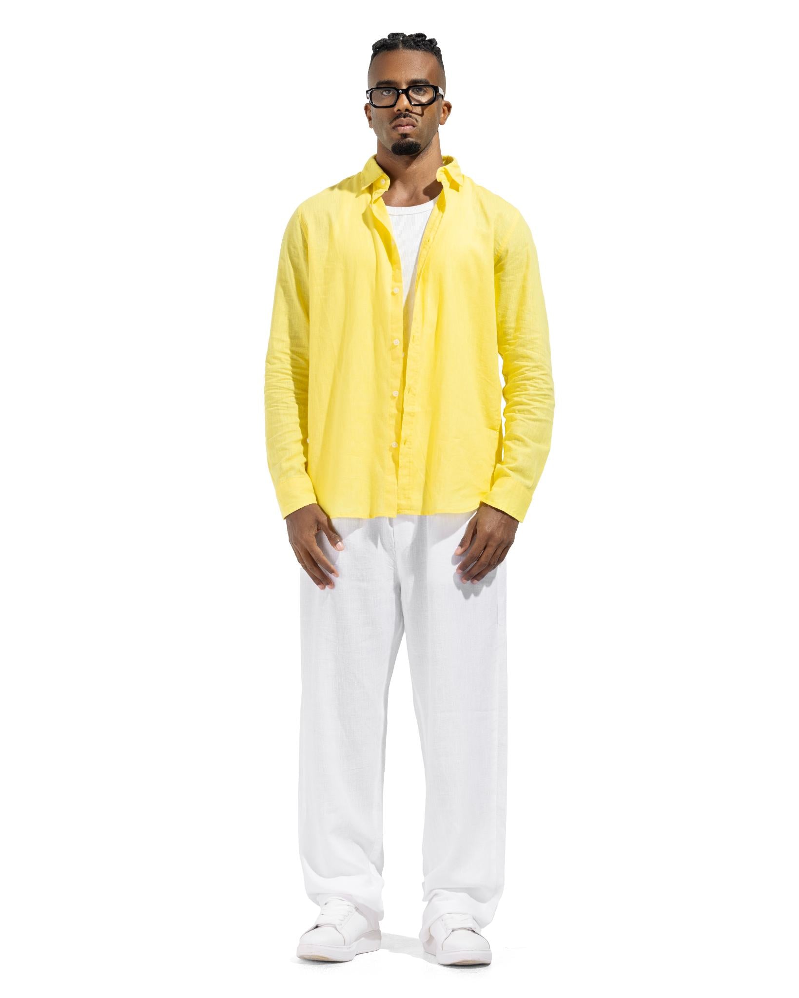 Bassic Shirt In Yellow