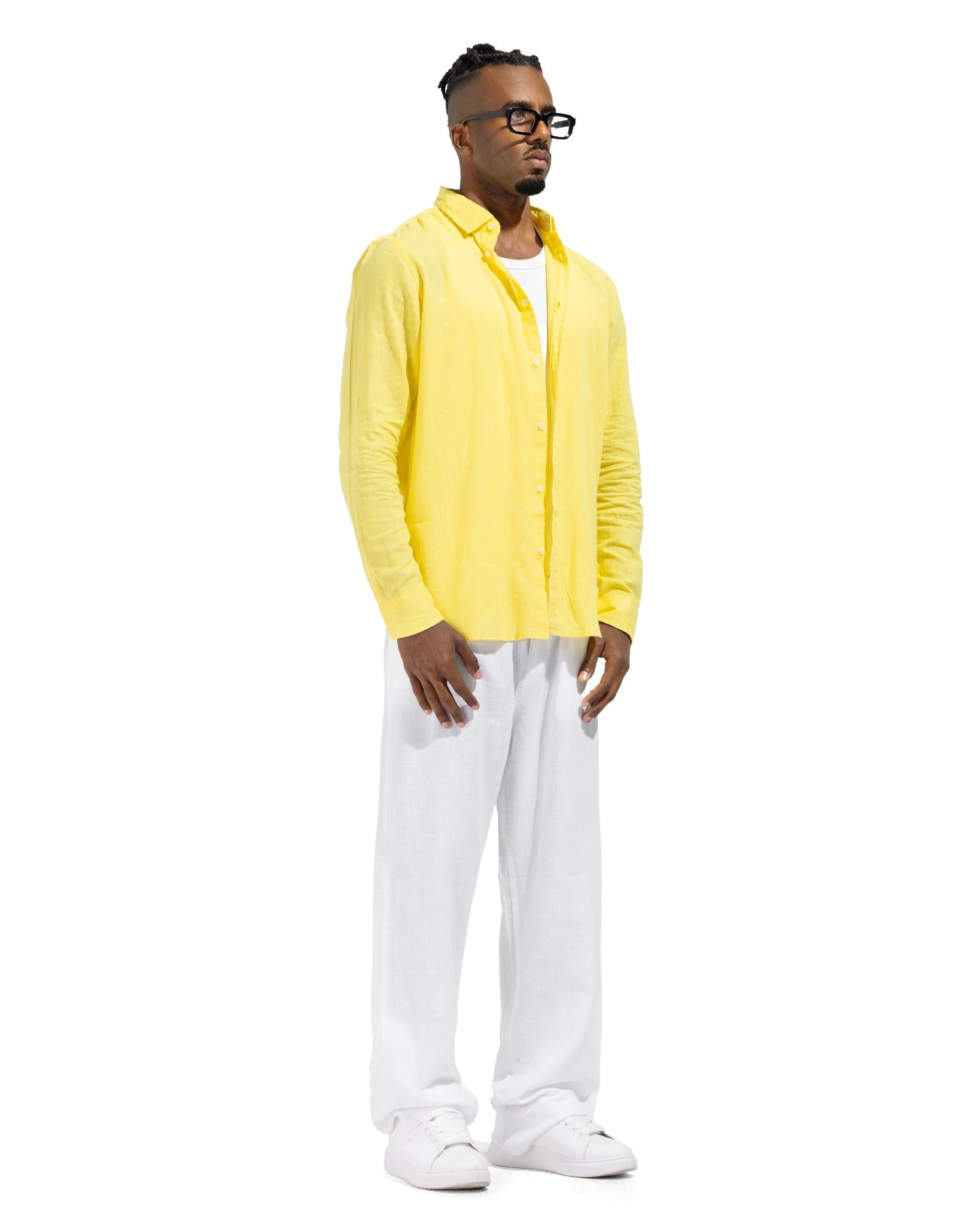 Bassic Shirt In Yellow
